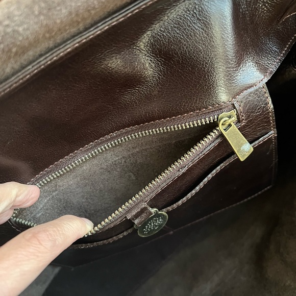 Mulberry Bayswater Vintage Leather Flap Shoulder bag - Picture 13 of 16